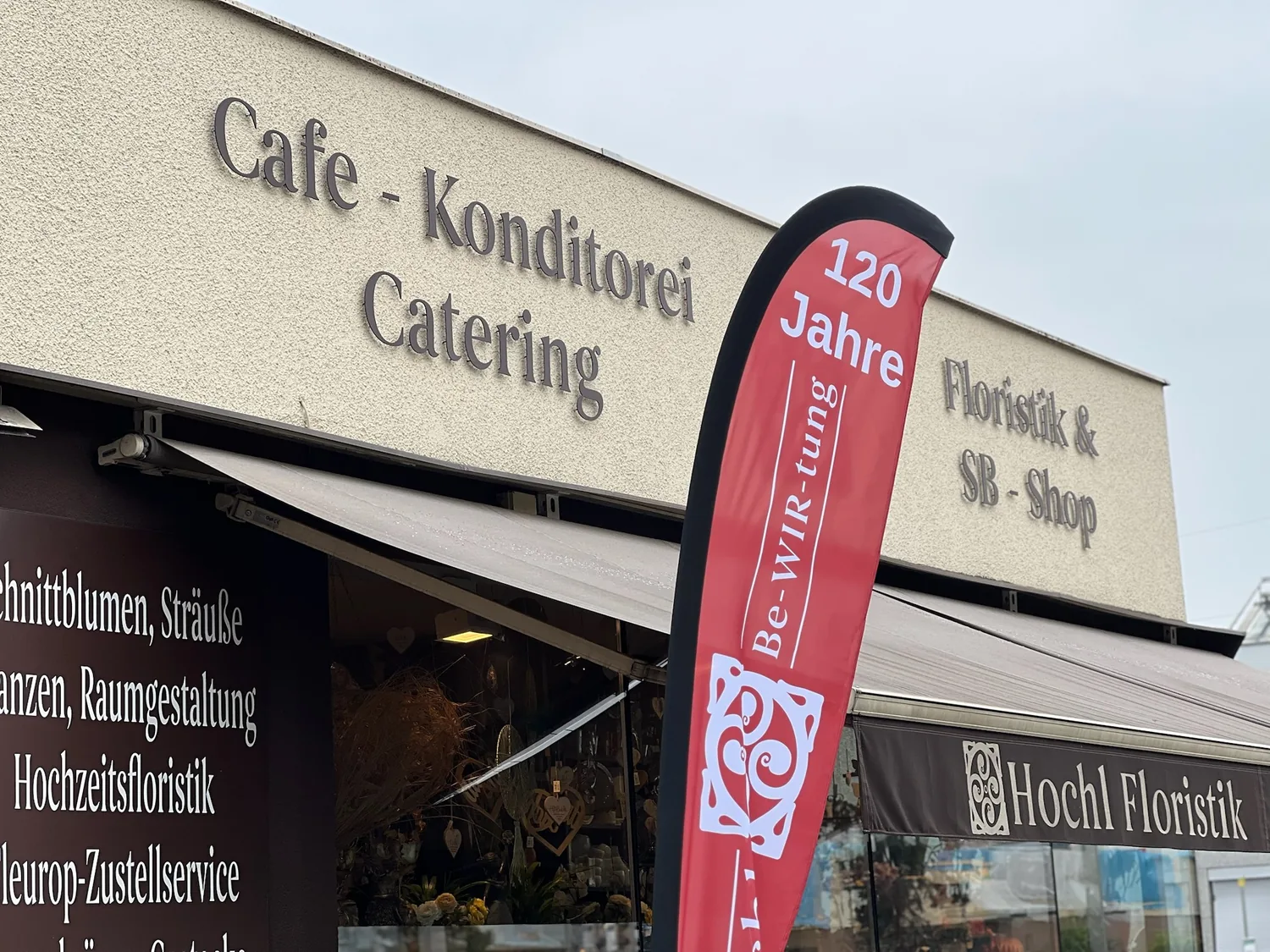 Café, Konditorei und Catering Hochl Be-WIR-tung an der Triester Straße
